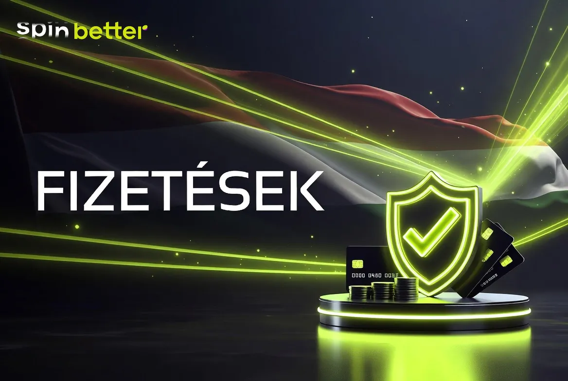 SpinBetter withdrawal képernyő a kifizetési útvonalak listájával